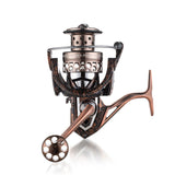 Bronze Finish Lightweight Metal Spinning Reel
