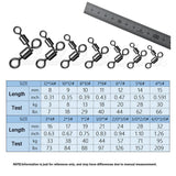 Premium Mother-Sub Double Figure 8 Swivel