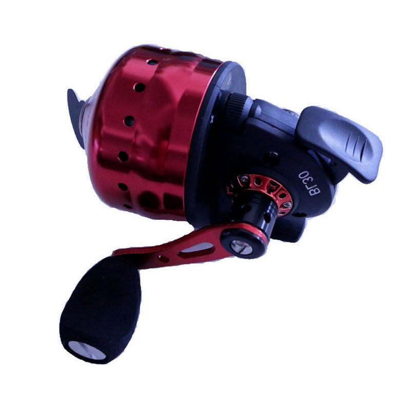 Baitcasting-Style Enclosed Internal Line Spincasting Reel
