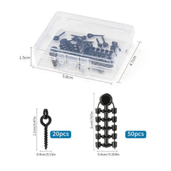 70 pieces Ronnie Rig Accessories Kit | Durable & Anti-Slip