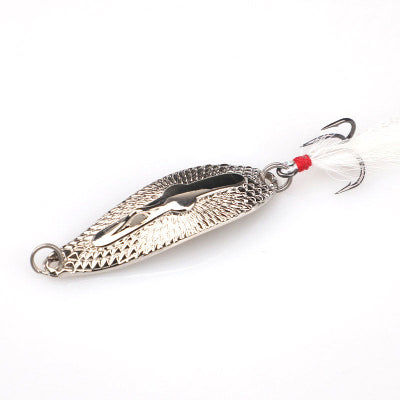 Leech-Imitating_Spinner_Feather_Hook-silver