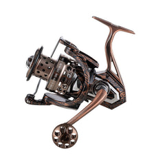 Bronze Finish Lightweight Metal Spinning Reel