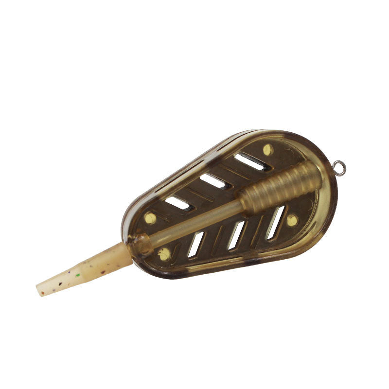 Brown Fishing Feeder Bait Holder