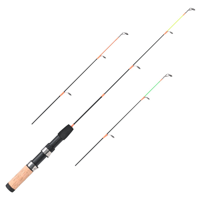 Three Tips Ice Fishing Rod