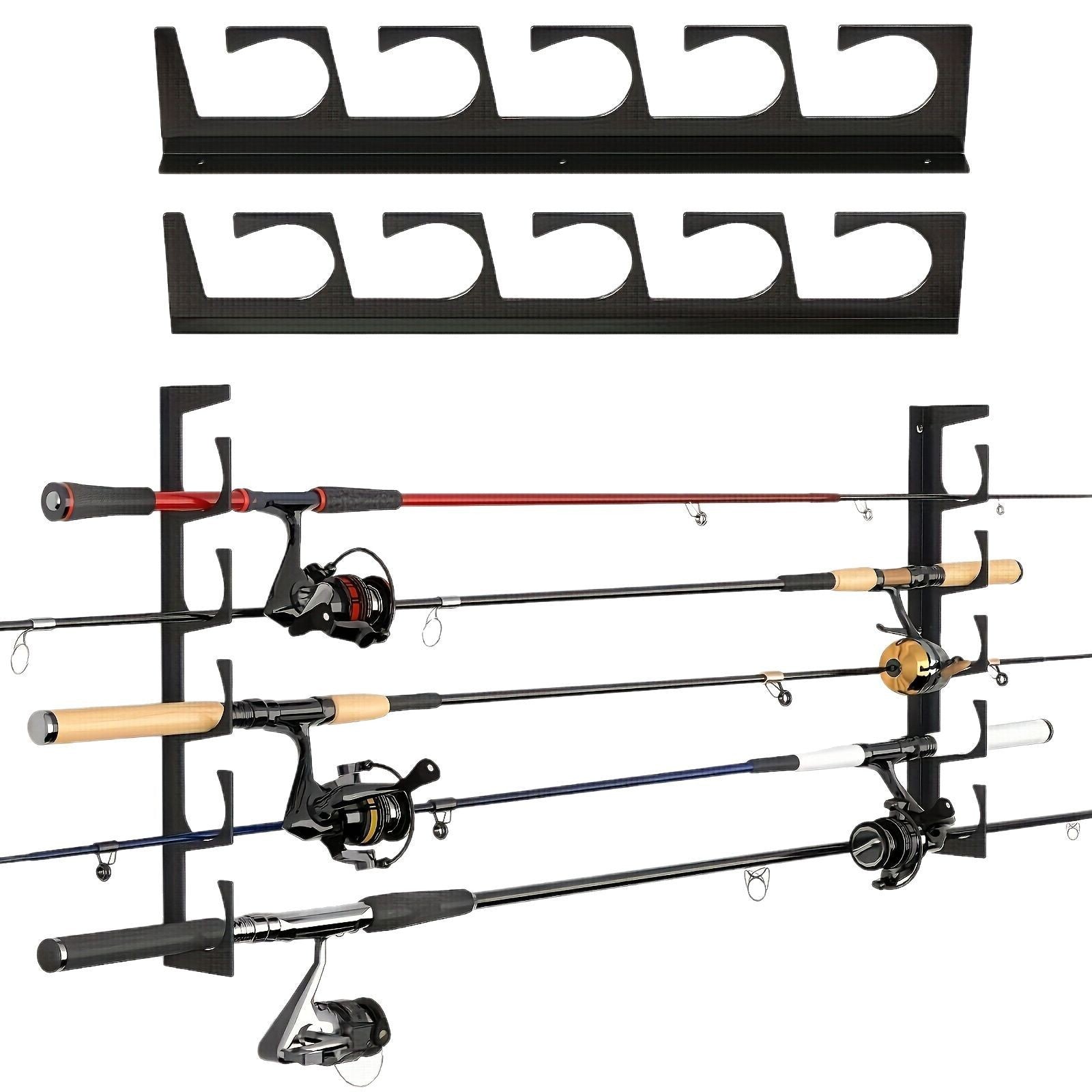 Garage Fishing Rod Holder rod  organizer- fishing rod storage