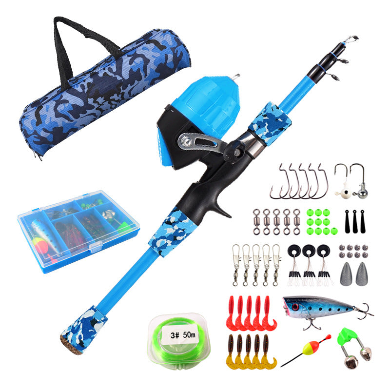 Kids' Portable Travel Rod Kit