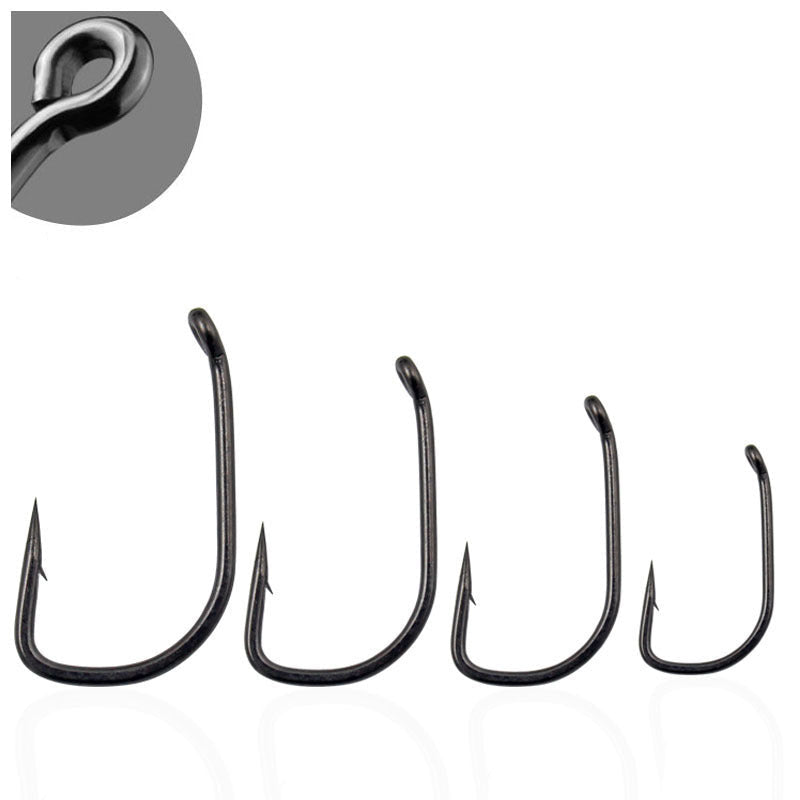 Barbed Carp Curved Hook