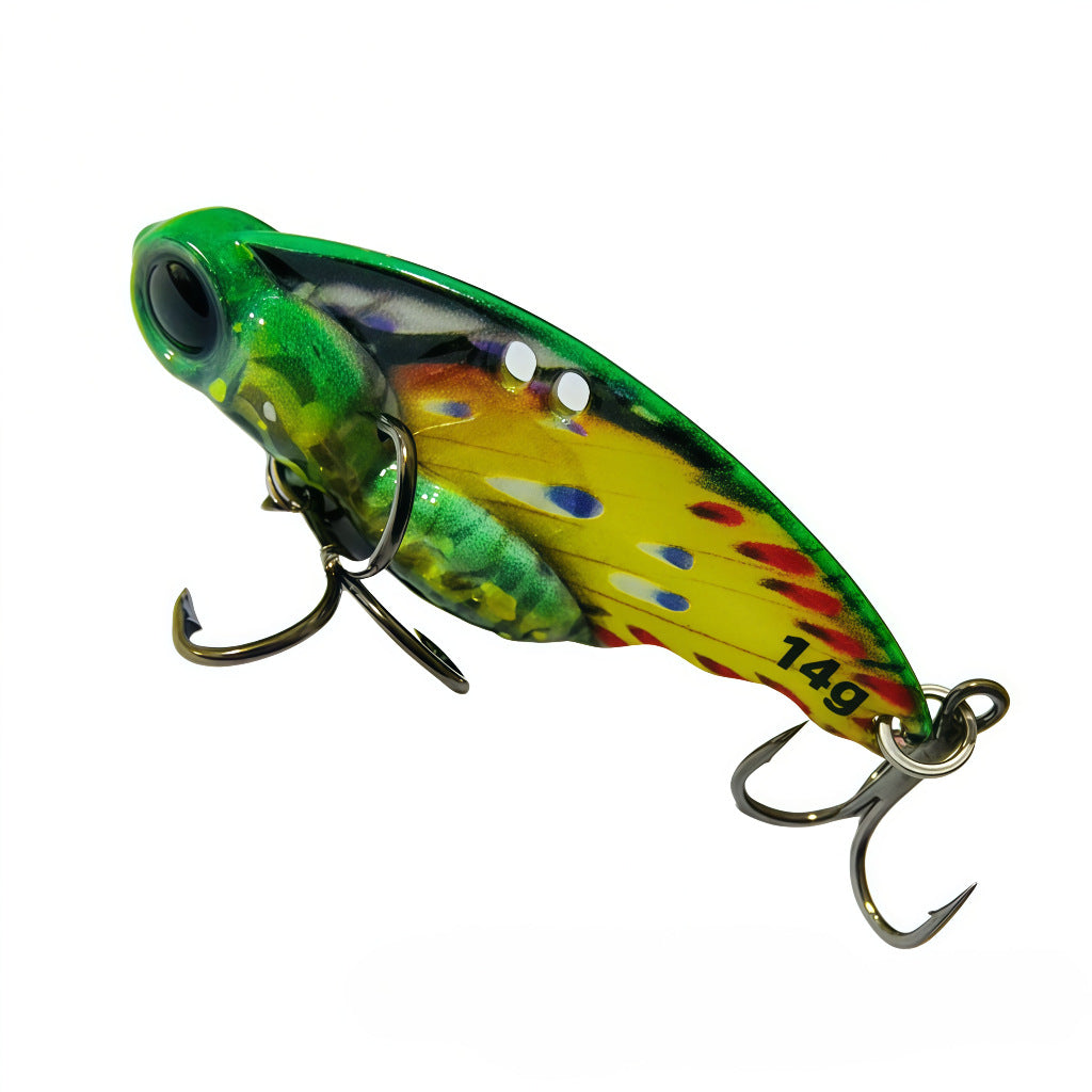 Bio-Butterfly Blade Bait: Lifelike Flutter for Predatory Strikes