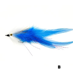 Colorful Feather Baitfish Streamer (2/0)