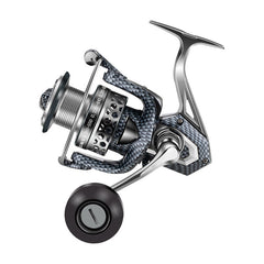 Snake Pattern Metal Spinning Reel