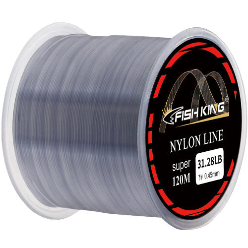 Grey Nylon Monofilament Fishing Line (130/330/550yds | 120/300/500m)