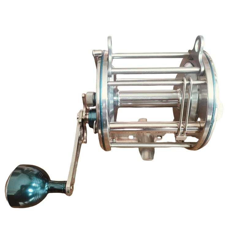 2025 New Drum-Style Saltwater Big-Game Trolling Reel (With Line Guide)