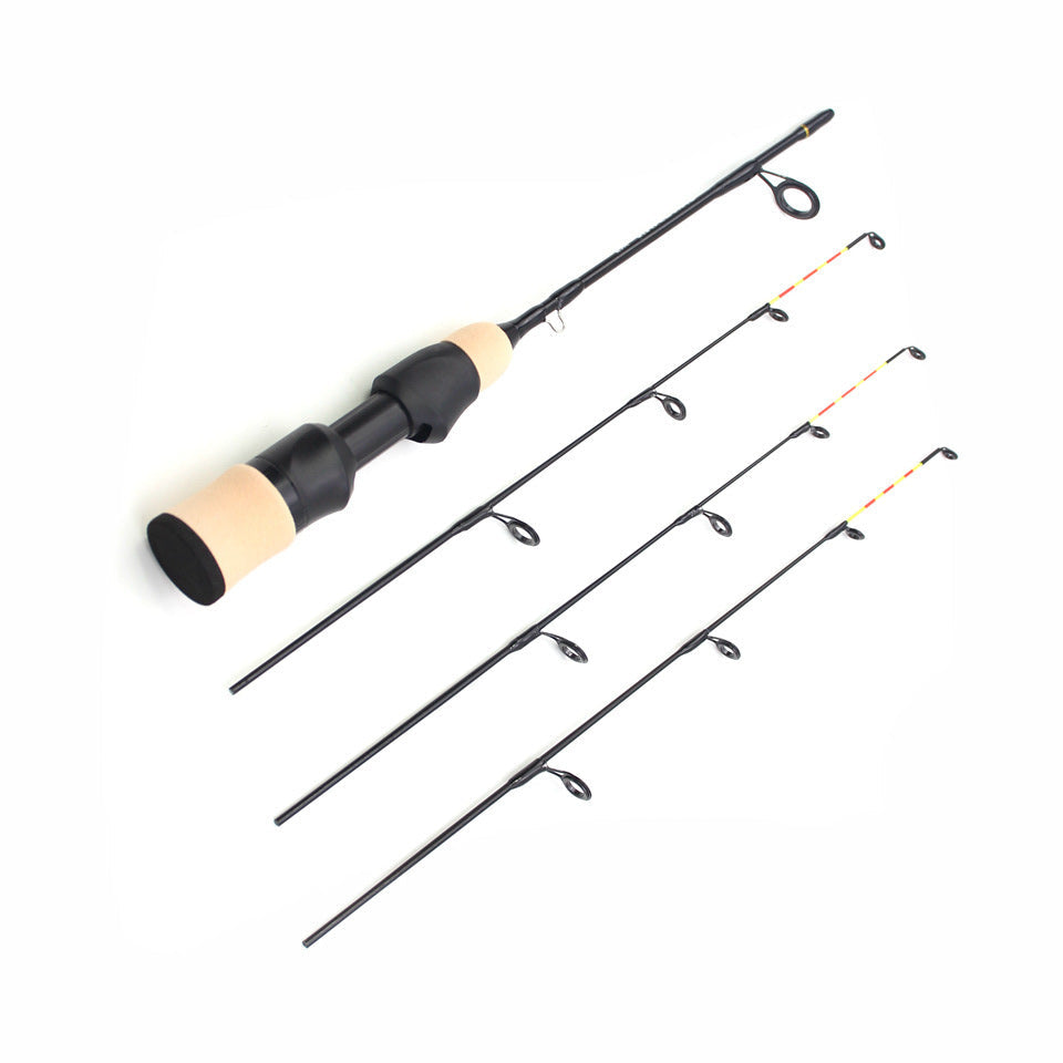 3-tip ice fishing rod