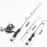 Ice Fishing Rod Kit With One Alternative Tip