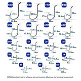 Offset Point Octopus Hook丨50pcs