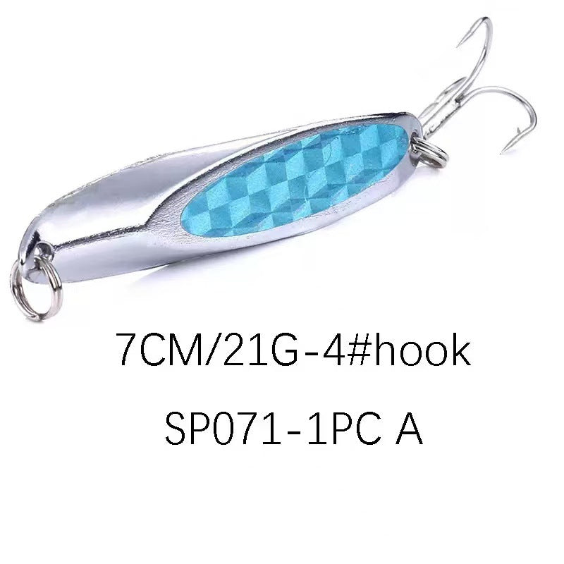 Fish-Scale Texture Spinner Bait