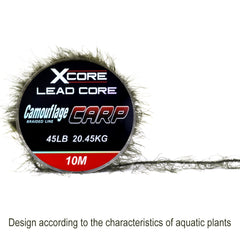 Carp Lead Core Camouflage Weed Line