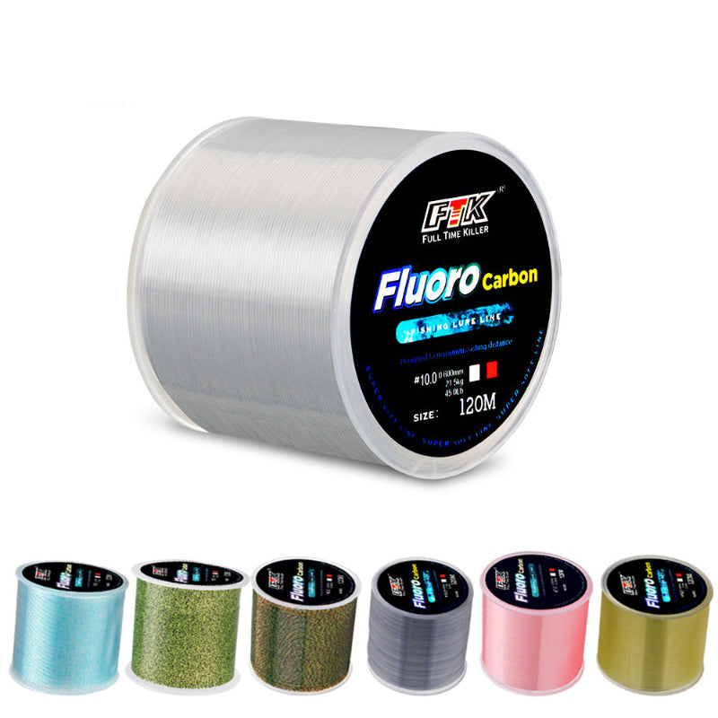 130yds丨120m Nylon Fluorocarbon Fishing Line