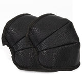 Black Fleece-Lined Knee Pads