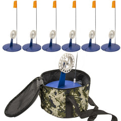 6-Piece Tip-Up Set with Storage Bag