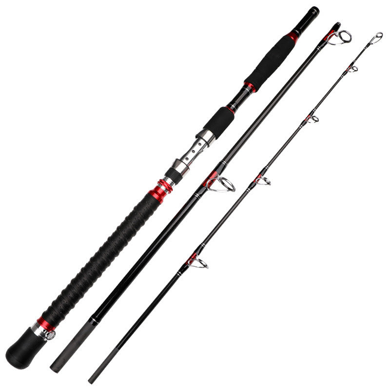 3-piece Portable Heavy-Load Boat Rod