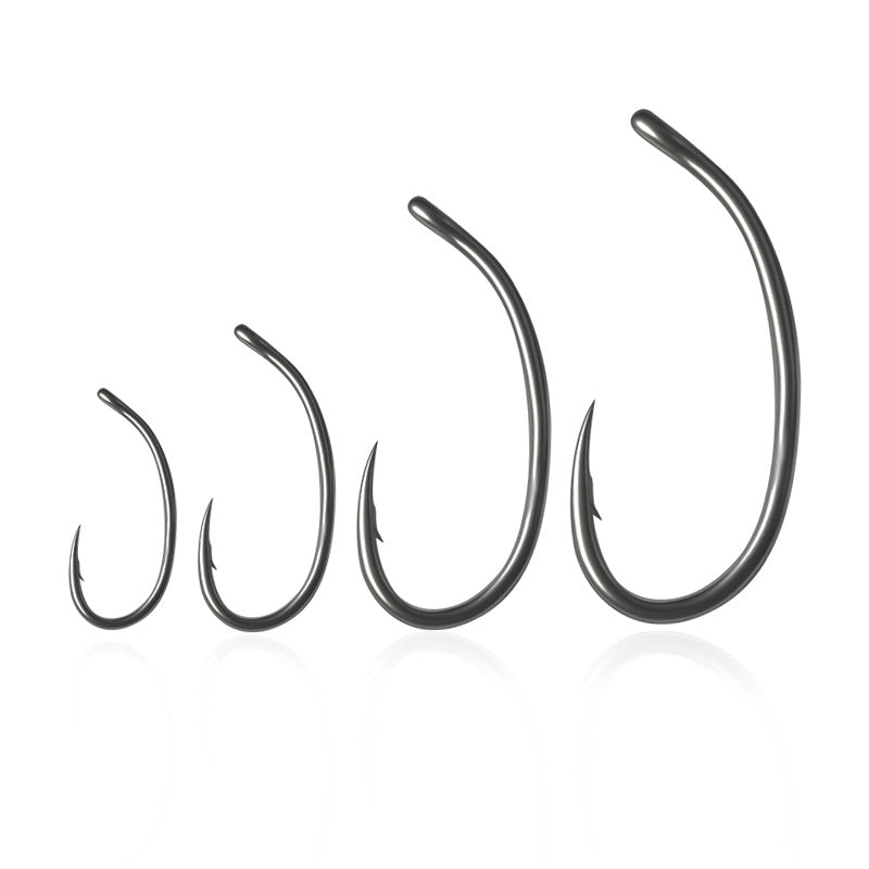 Extra-Long Shank Curved Back Fishing Hook