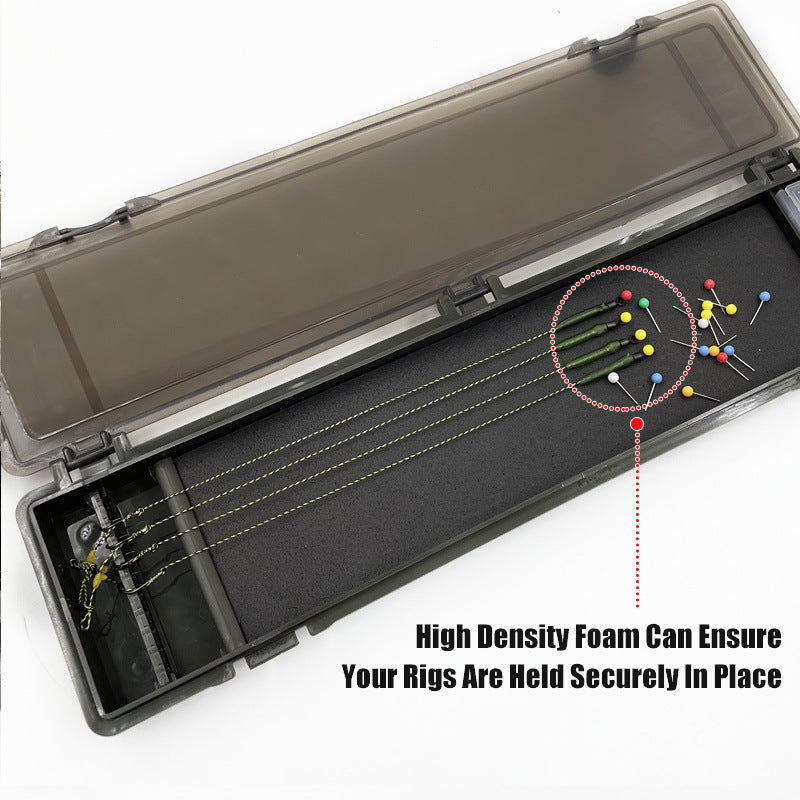 Carp Hooklink Box  Slim Leader Storage Case