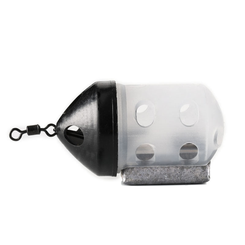 Black Lid Earthworm Chum Pot | Built-in Lead