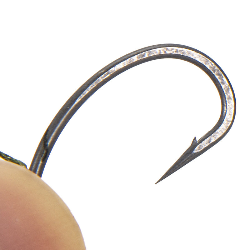 Carp Fishing  Curve Shank Micro Barbed  Chod Rig