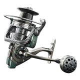 Snake Pattern 5K-12K Full Metal Long-Casting Spinning Reel