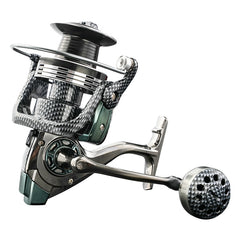 Snake Pattern 5K-12K Full Metal Long-Casting Spinning Reel