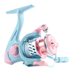 Macaron Color Scheme Gap-Free Freshwater Spinning Reel