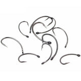 Small Curved Shank Tube-Mounted Fishing Hook