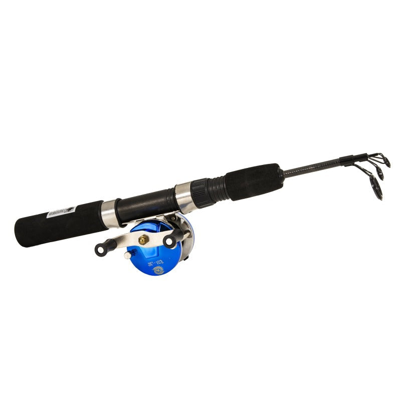 Blue Ice Fishing Rod & Reel Combo