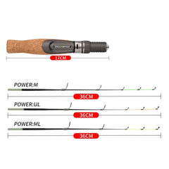 Flat Tip Ice Fishing Rod