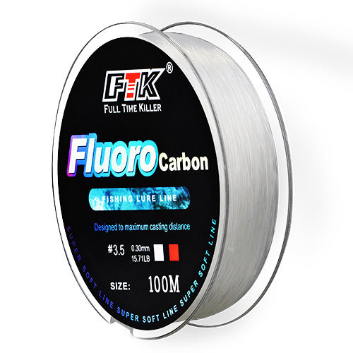 110yds丨100m Fluorocarbon Line  Main & Leader