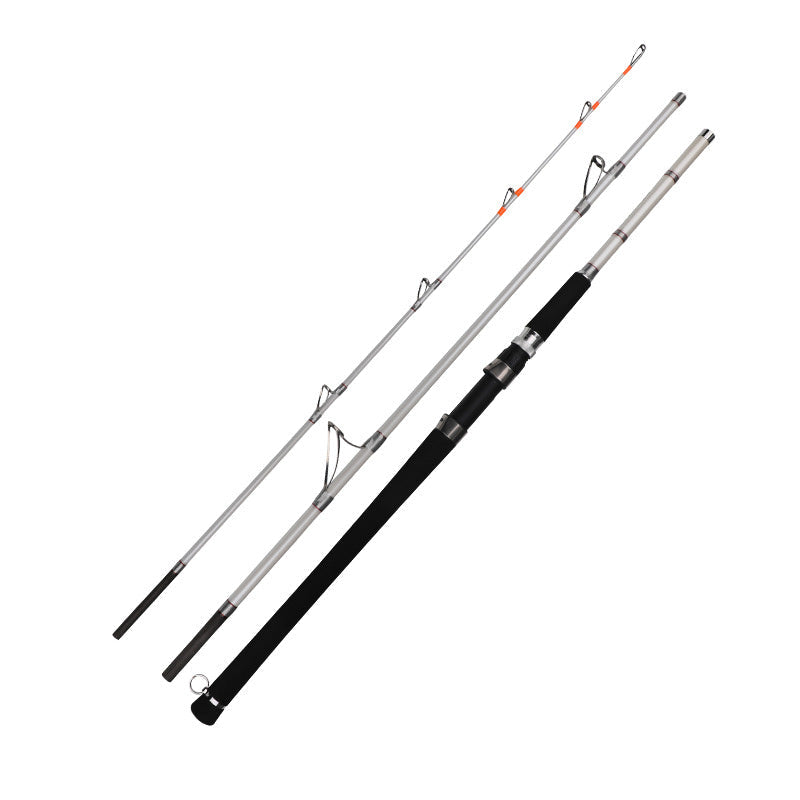 3 pieces Jointed Boat Trolling Rod