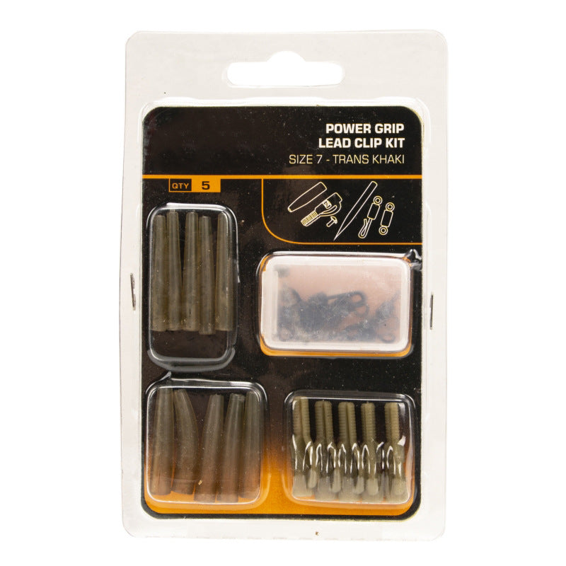 30 Pcs Carp Fishing Lead Clip Kit