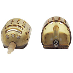 Boat-Shaped Bait Cage with Built-in Weight