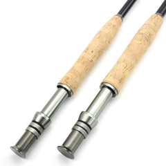 Portable telescopic fly rod