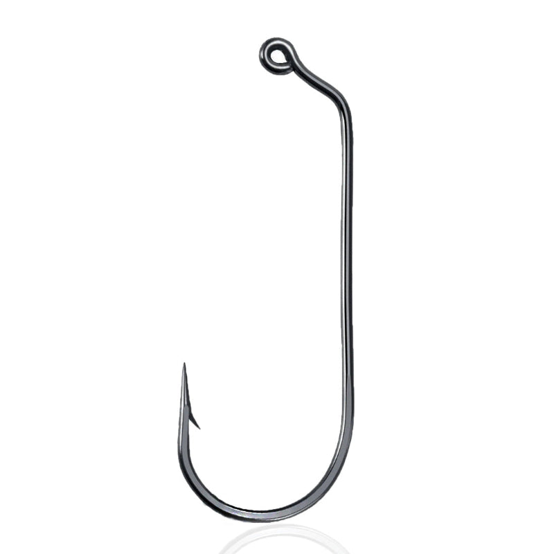 Offset Shank Hook for Paddle Tail Weighted Soft Baits