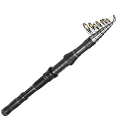 Portable Travel Sea Fishing Rod Combo