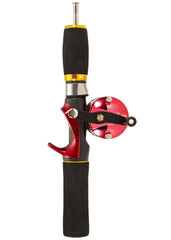 Red Spinning Ice Fishing Rod & Reel Combo