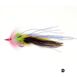 Colorful Feather Baitfish Streamer (2/0)
