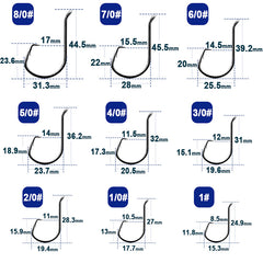 Offset Big Game Eagle-Beak Hook