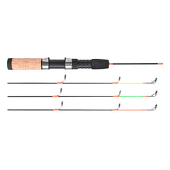 Three Tips Ice Fishing Rod