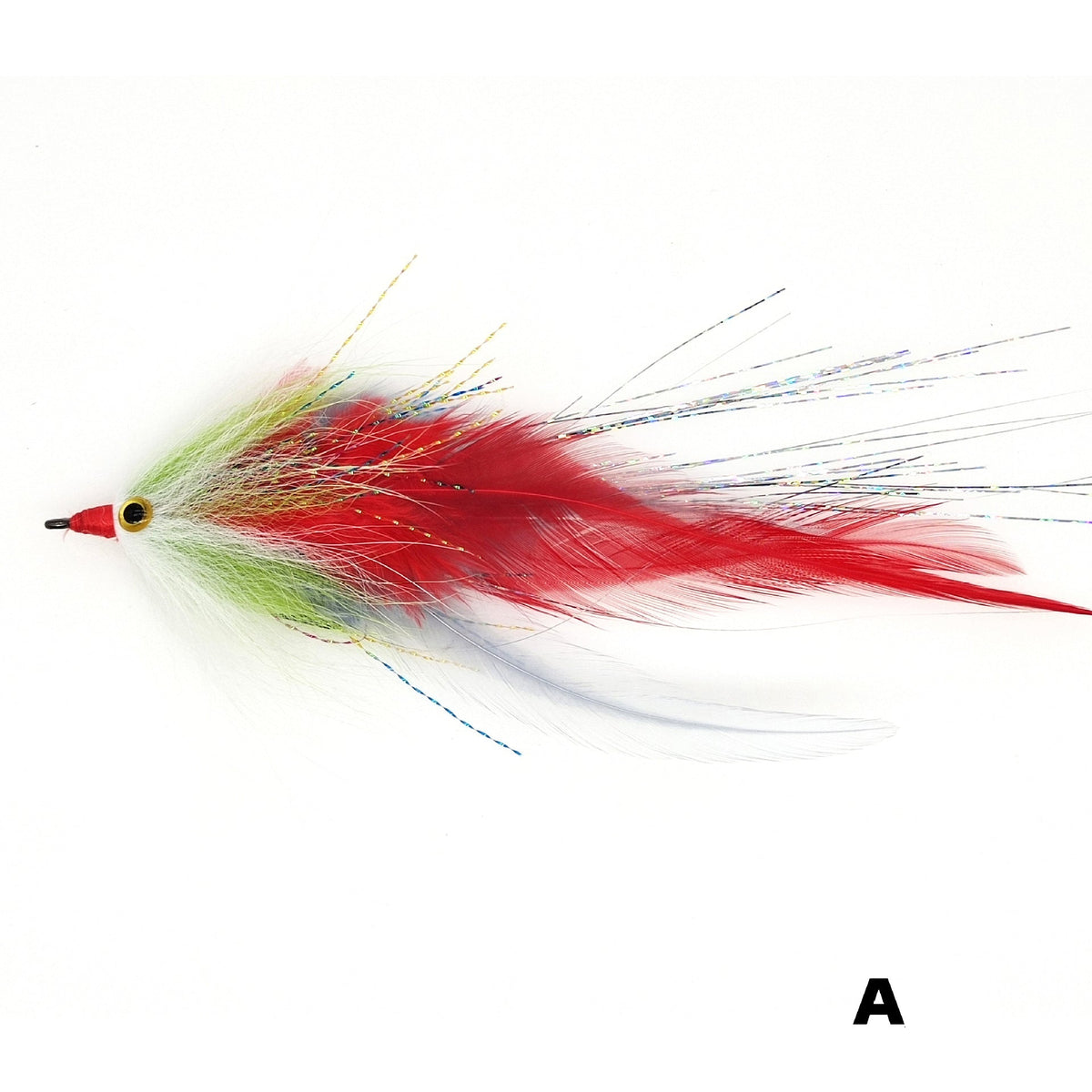 Colorful Feather Baitfish Streamer (2/0)