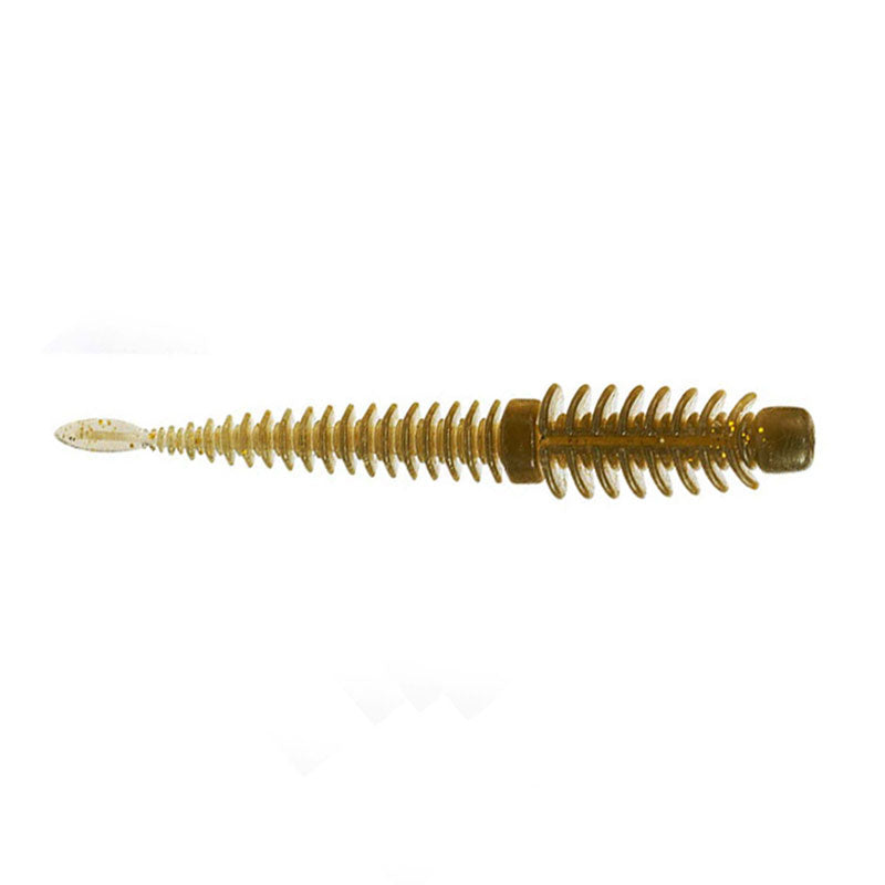 Reverse-Threaded_Dancing_Worm_Floating_Soft_Bait-brown