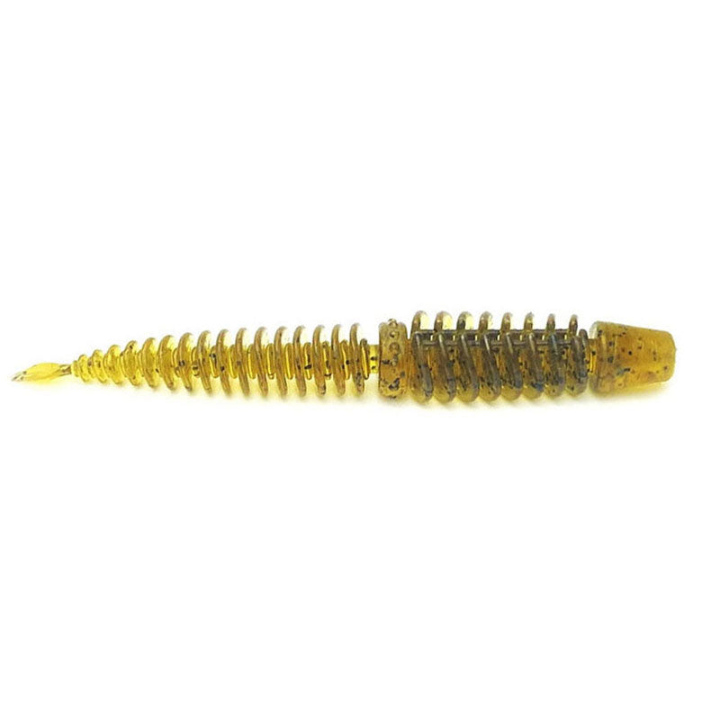 Reverse-Threaded_Needle_Tail_Worm_Soft_Bait-Brown