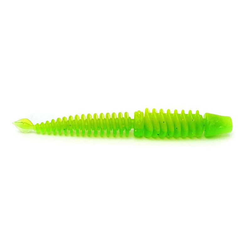 Reverse-Threaded_Needle_Tail_Worm_Soft_Bait-Green